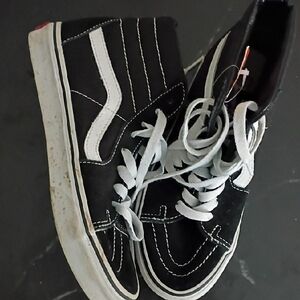 Vans Black and White High-Tops